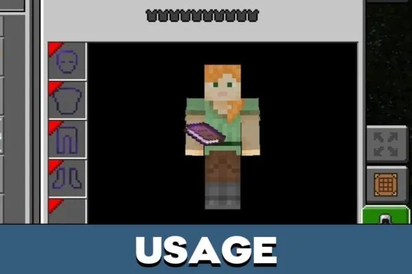 Usage from Mod for Minecraft PE