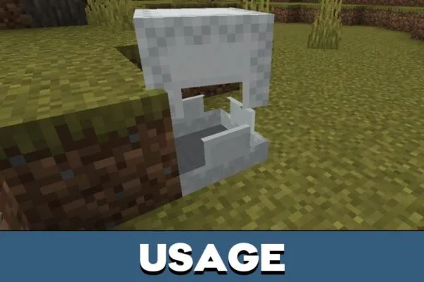 Usage from Storage Mod for Minecraft PE