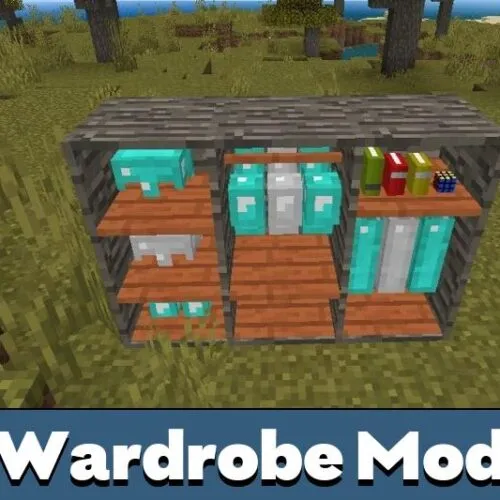 Wardrobe Mod for Minecraft PE