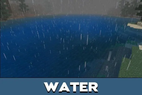 Water from Rain Texture Pack for Minecraft PE