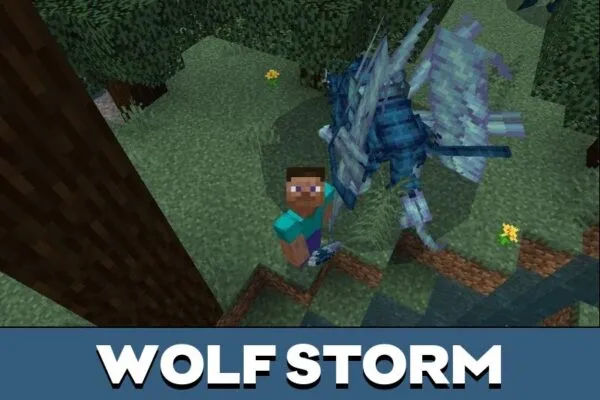 Wolf Storm from Mythical Dragons Mod for Minecraft PE