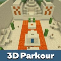 3D Parkour Map for Minecraft PE