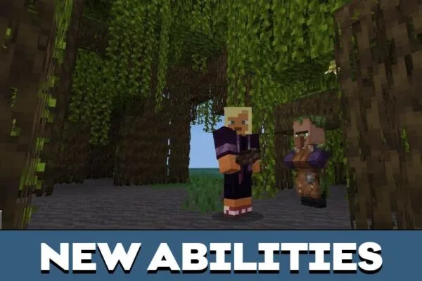 Abilities from Talking Villagers Mod for Minecraft PE