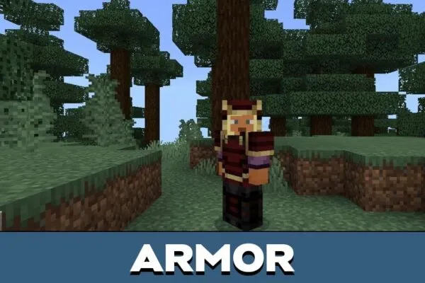 Armor from Katana Mod for Minecraft PE