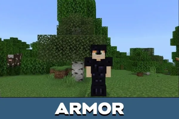 Armor from Obsidian Mod for Minecraft PE