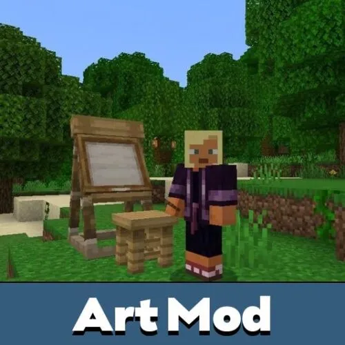 Art Mod for Minecraft PE