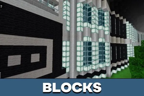 Blocks from Snow City Resort Map for Minecraft PE