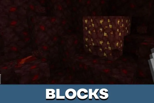 Blocks from Nether Haul Texture Pack for Minecraft PE