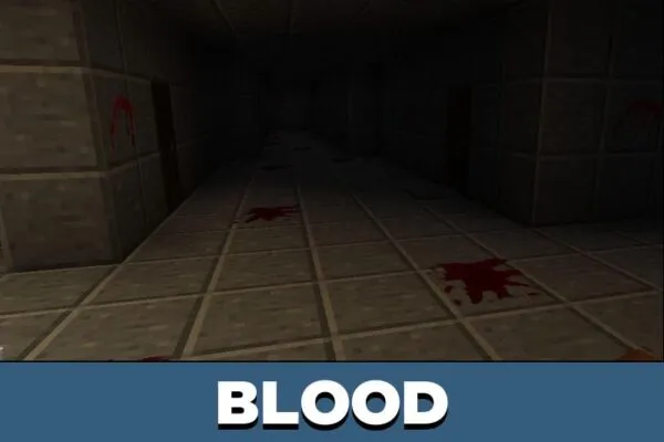 Blood from Stay Alive Map for Minecraft PE