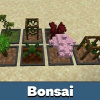 Bonsai Mod for Minecraft PE
