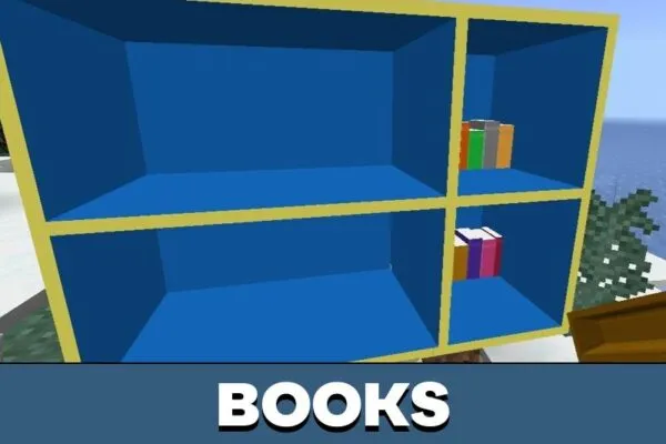 Books from School Furniture Mod for Minecraft PE