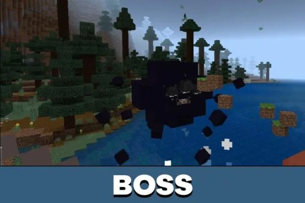 Boss from Wither Storm Mod for Minecraft PE