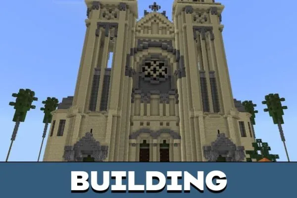 Building from Ancient Church Map for Minecraft PE