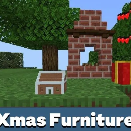 Christmas Furniture Mod for Minecraft PE