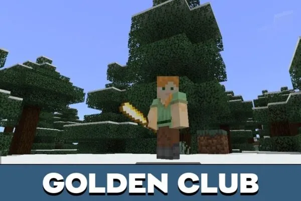 Club from Basic Weapons Mod for Minecraft PE