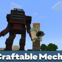 Craftable Mechs Mod for Minecraft PE