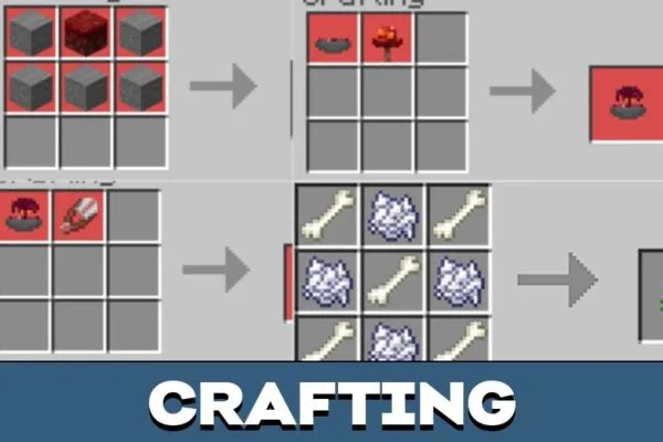 Crafting from Bonsai Mod for Minecraft PE