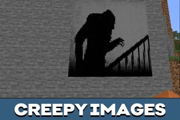 Images from Horror Paintings Texture Pack for Minecraft PE