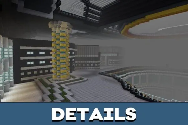 Details from Snow City Resort Map for Minecraft PE