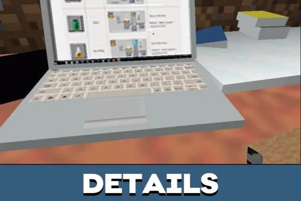 Details from School Furniture Mod for Minecraft PE