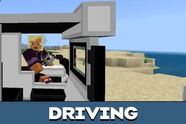 Driving from Philippines Transport Mod for Minecraft PE