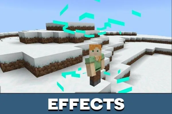 Effects from Zero Weapon Texture Pack for Minecraft PE