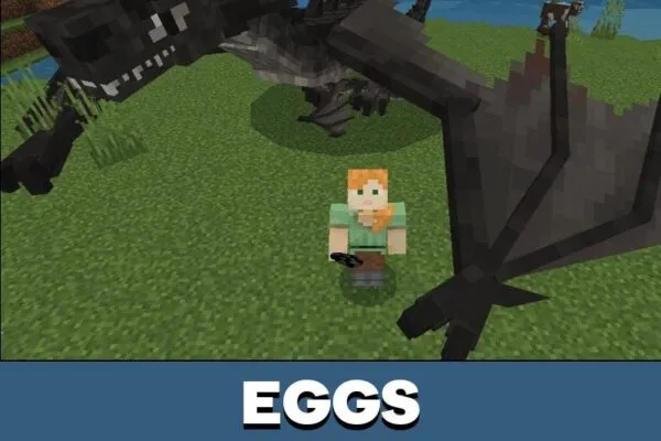 Eggs from Wyverns Mod for Minecraft PE