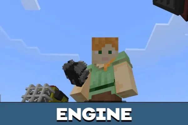 Engine from Craftable Mechs Mod for Minecraft PE