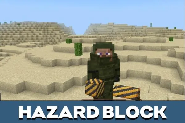 Hazard from Aplok Guns Mod for Minecraft PE