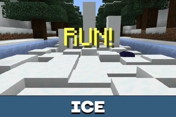 Ice from Extreme Parkour map for Minecraft PE