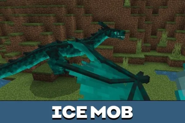 Ice Mob from Wyverns Mod for Minecraft PE