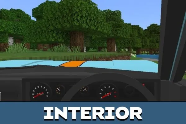 Interior from Ford Mod for Minecraft PE