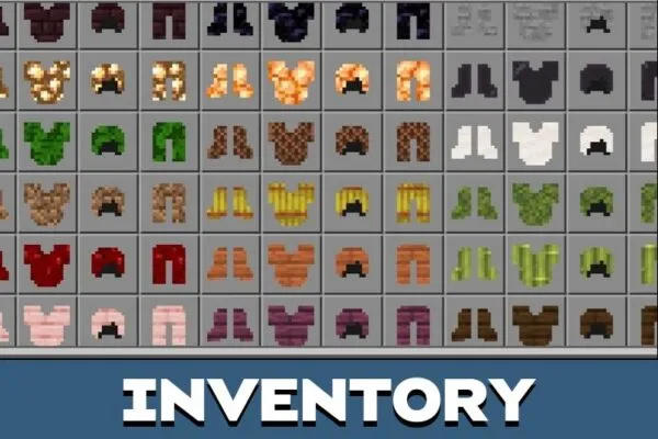 Inventory from Magma Armor Mod for Minecraft PE