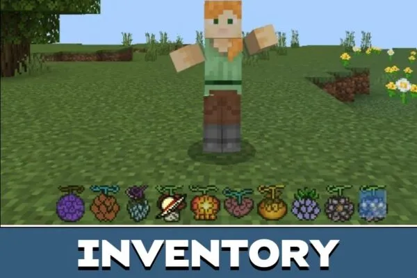 Inventory from One Piece Texture Pack for Minecraft PE