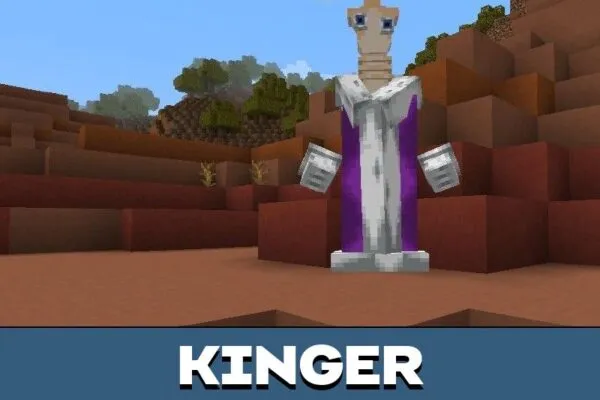 Kinger from Amazing Digital Circus Mod for Minecraft PE