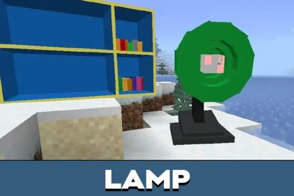 Lamp from School Furniture Mod for Minecraft PE