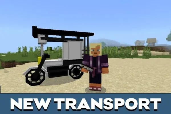 New Transport from Philippines Transport Mod for Minecraft PE