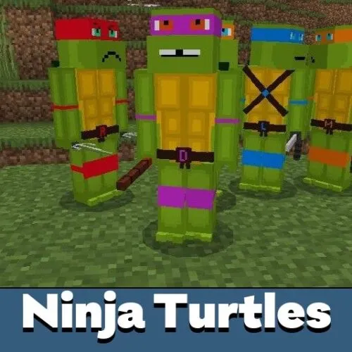 Ninja Turtles Mod for Minecraft PE