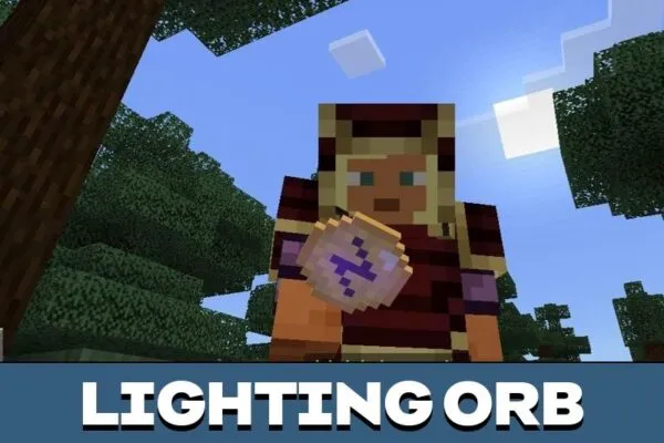 Lighting Orb from Katana Mod for Minecraft PE