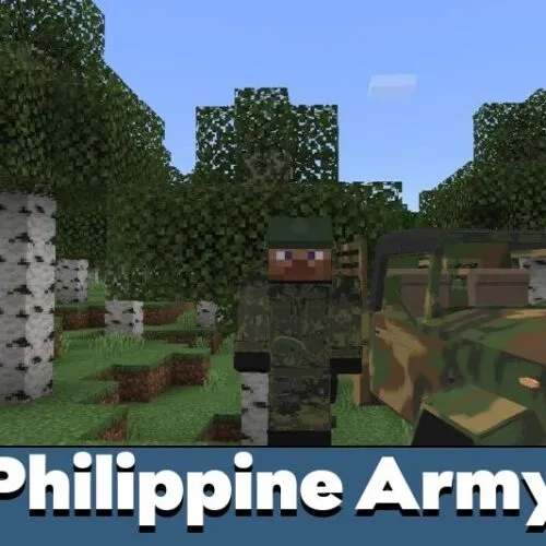 Philippine Army Mod for Minecraft PE