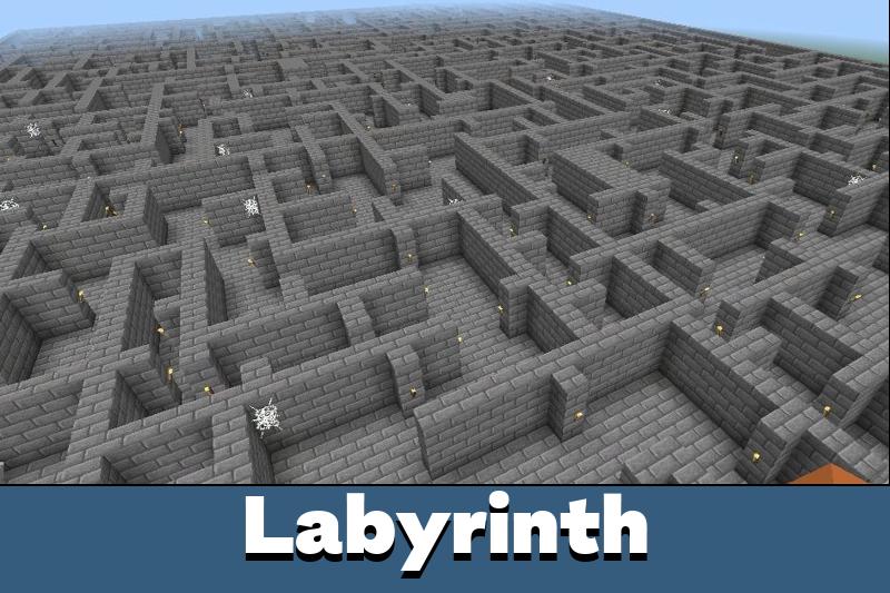 Download The Most Difficult Labyrinth Map for Minecraft PE The Most Difficult Labyrinth Map