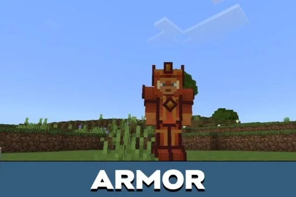 Armor from Mystic Weapons Mod for Minecraft PE