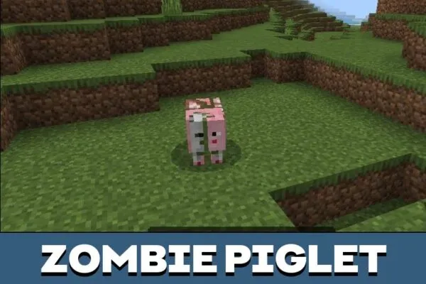 Piglet from Pigman Mod for Minecraft PE