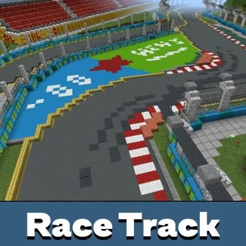 Race Track Map for Minecraft PE