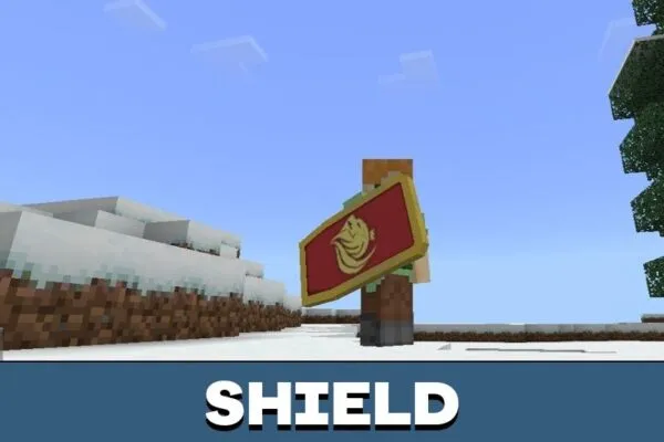 Shield from Zero Weapon Texture Pack for Minecraft PE