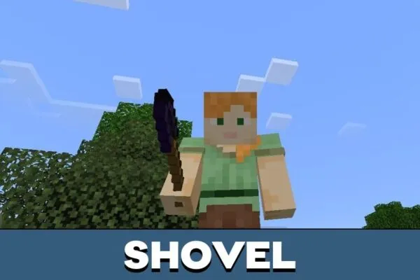 Shovel from Obsidian Mod for Minecraft PE