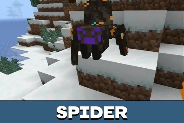 Spider from Wither Storm Mod for Minecraft PE