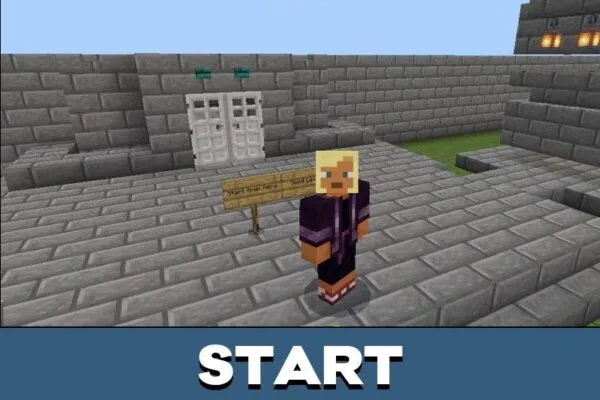 Start from The Most Difficult Labyrinth Map for Minecraft PE