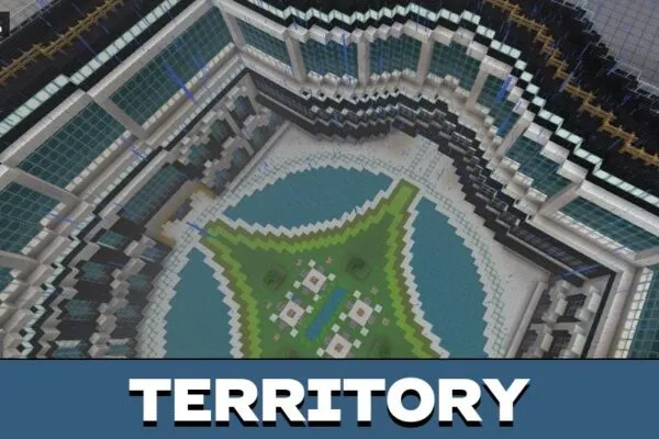 Territory from Snow City Resort Map for Minecraft PE