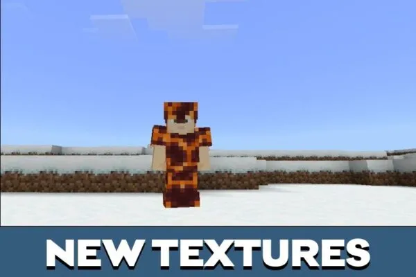 Textures from Magma Armor Mod for Minecraft PE